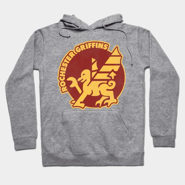 Defunct Rochester Griffins Lacrosse Team Hoodie by Defunctland